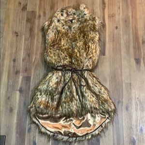 French Connection Faux Fur Vest